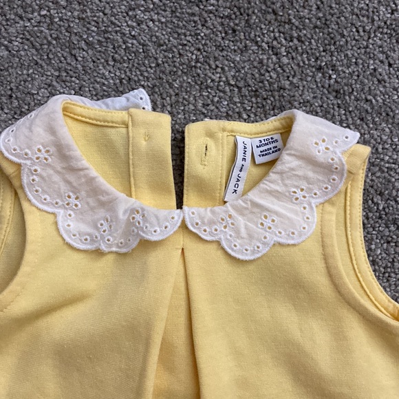 Janie and Jack yellow dress - Picture 2 of 3